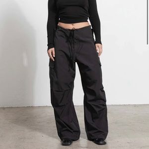 Local European Black Cargo Pant